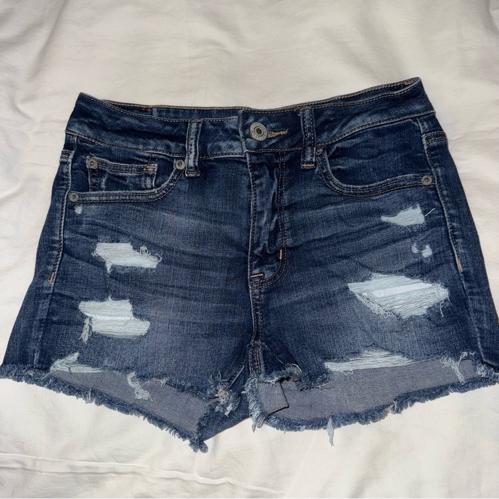 American Eagle Dark Wash Shorts